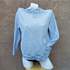 H&M Heather Gray Hooded Sweatshirt